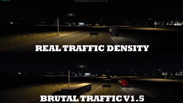 Best Traffic Mods | Brutal Traffic V1.5 Vs Real Traffic Density | ATS Mods