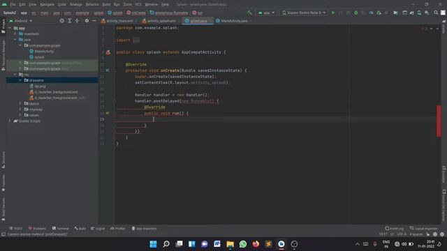 How to Create Splash Screen using Android Studio in Tamil 2022 | Frontend with SK | смотреть онлайн