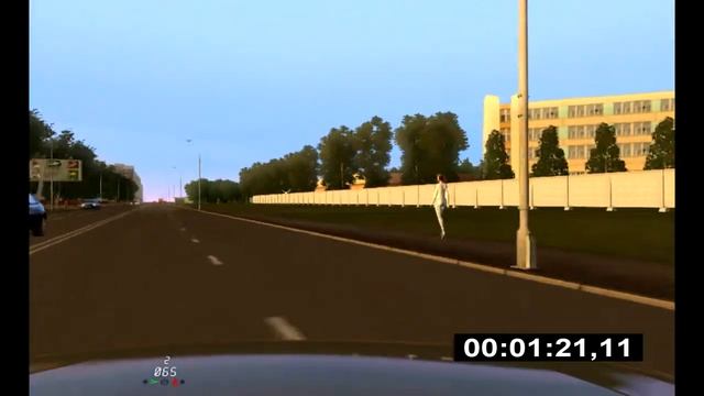 "Гонки по маршруту 3D инструктор" III этап. смотреть онлайн