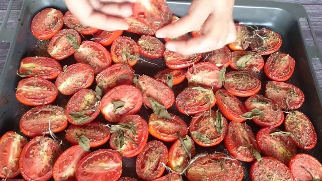 Вяленые томаты. Вяленые помидоры
