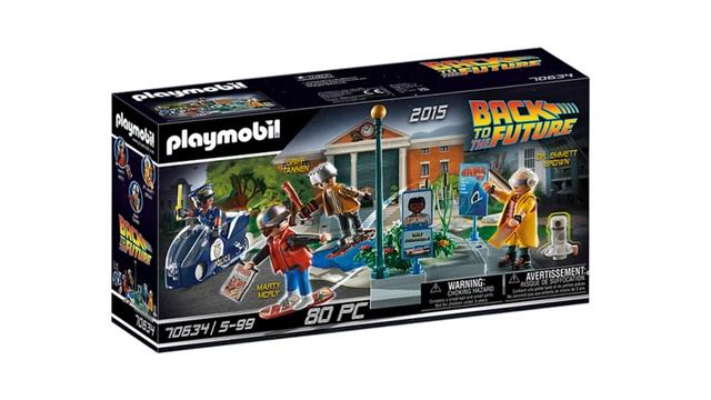 A LOOK AT: Back to the Future Part II Hoverboard Chase By Playmobil REVEAL смотреть онлайн