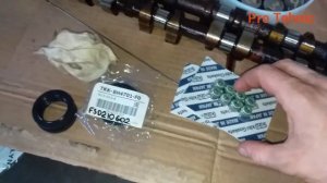 MAZDA PREMACY 1.8, замена грм и маслосъемных колпачков, без демонтажа ГБЦ