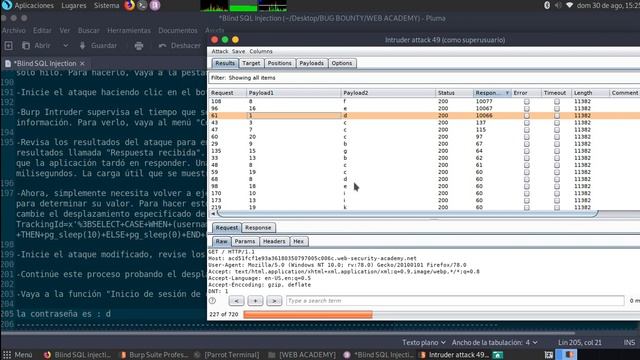 Blind SQL injection with time delays and information retrieval смотреть онлайн