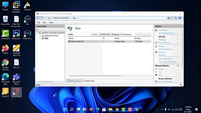 How to install internet information services (ISS) manager windows 11. смотреть онлайн