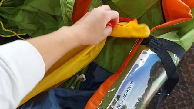 Распаковка — Палатка Coyote Oboluse-3 / CL-A23-3P смотреть онлайн