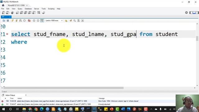 22) Learn SQL with Dagmawi-Abate; Logical Operators using MySQL Workbench; Amharic смотреть онлайн