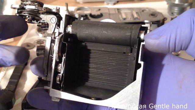 Реставрация фотоаппарата Киев 2 1952 г.в. Мастерская Gentle hand смотреть онлайн