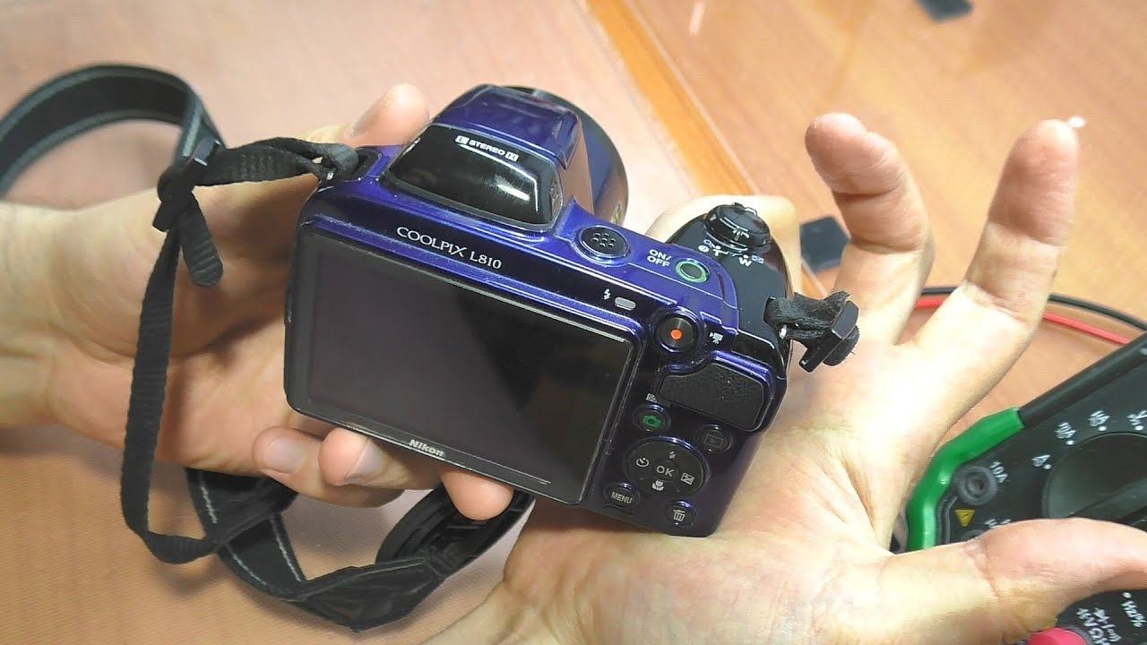 Не включается от дешёвых батареек / Фотокамера Nikon L810 смотреть онлайн