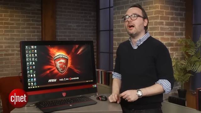 MSI AG270 is a rare all-in-one desktop PC built for gaming смотреть онлайн