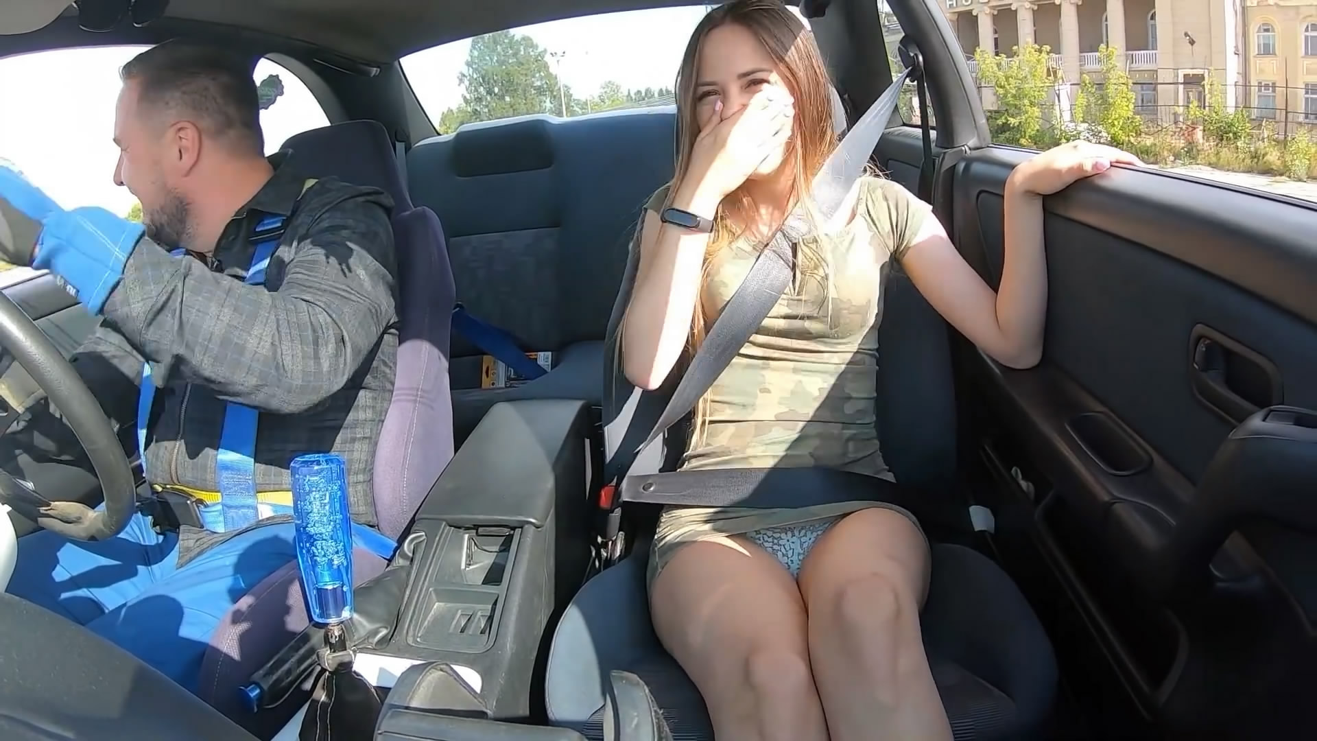 Дрифт Такси SLS | Валим боком с девушкой на Nissan Skyline с ветерком под юбкой.