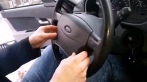 Как снять руль с подушкой безопасности приора