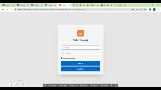 Oracle Apex 22.1.3 || HOW TO MAKE REGISTRATION PAGE IN ORACLE APEX смотреть онлайн