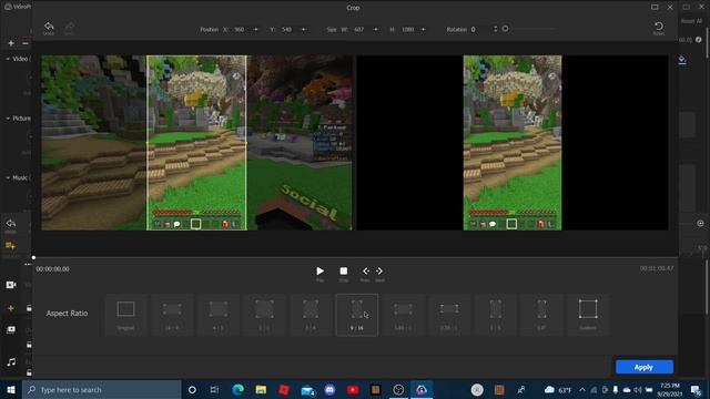 How to make Minecraft videos Into Youtube Shorts Format! смотреть онлайн