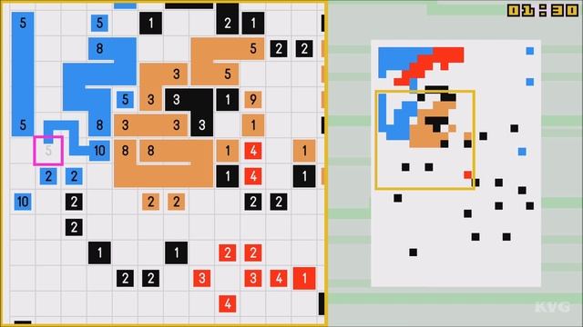 Link-a-Pix Deluxe Gameplay (Nintendo Switch HD) [1080p60FPS] смотреть онлайн