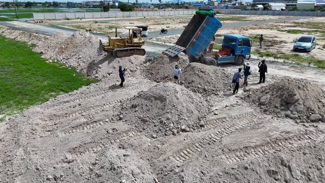 Строительство, обзорная  по стройплощадкам