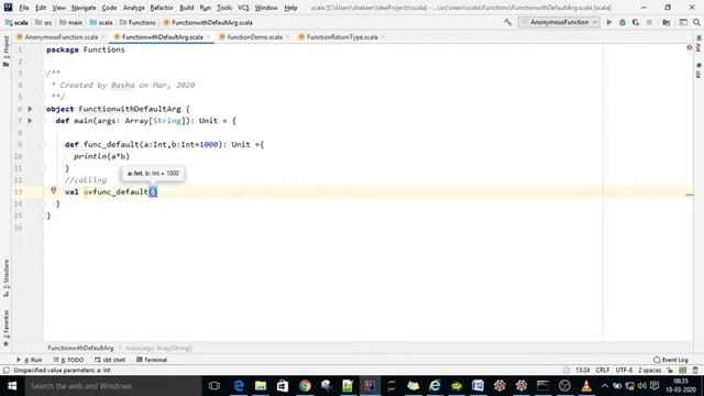 19 Scala functions with Default values смотреть онлайн