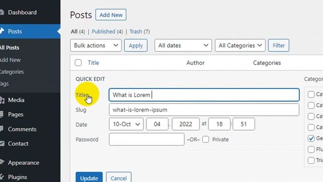 How To Quickly Change a Post Title in WordPress смотреть онлайн