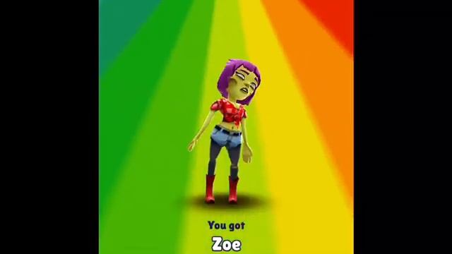 Unlocking Zoe subway surfers ? смотреть онлайн