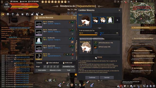 INTERCAMBIO DE MASCOTAS - SUBIR TIER DE PETS BLACK DESERT смотреть онлайн
