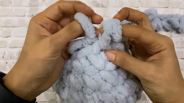 Крыска обжорка из Alize Puffy Fur & Alize Puffy