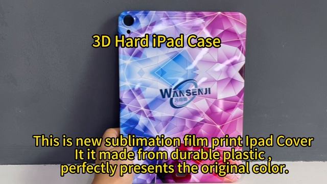 Custom logo Sublimation 3D hard case For Ipad mini 5 6 9.7 10 10.2 10.5 10.9 pro 11 12.9 cover смотреть онлайн