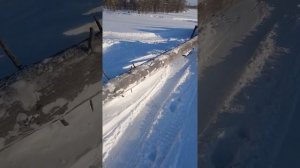 Приспособления для перевозки бревен на снегоходе