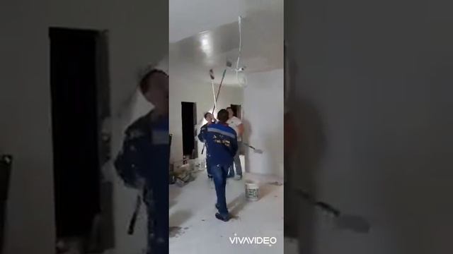 ремонт квартир шпаклёвка стен и потолка под покраску. смотреть онлайн