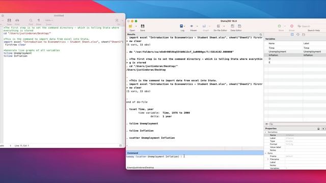 Generate scatter plots in Stata смотреть онлайн