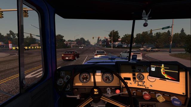 American Truck Simulator - Mack R Series(Gravel Delivery) смотреть онлайн