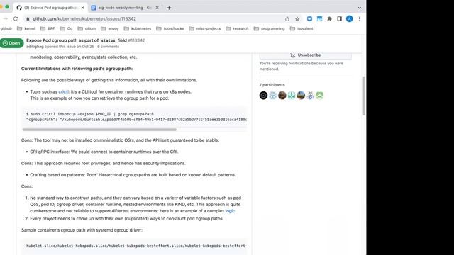 Kubernetes SIG Node 20221129 смотреть онлайн
