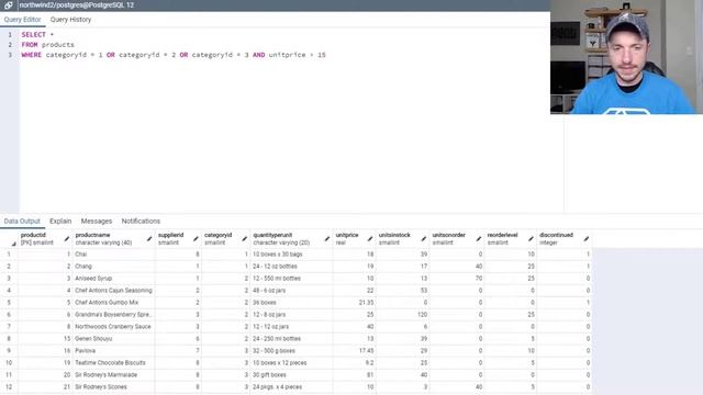 How to Filter with the WHERE clause in SQL смотреть онлайн