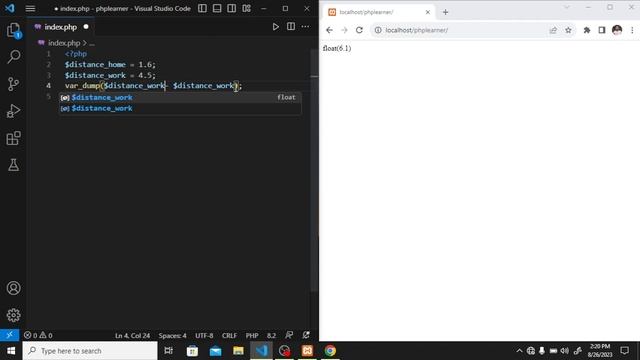 PHP#5 PHP Float bagnla tutorial смотреть онлайн