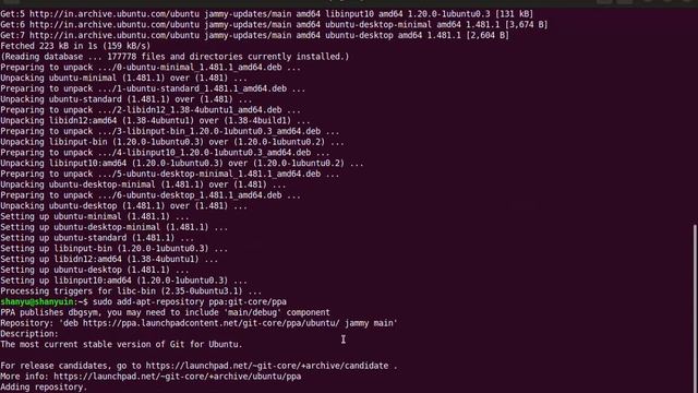 HOW TO INSTALL GIT IN UBUNTU 22.04 LTS/20.04 смотреть онлайн
