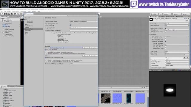 Unity Android Tutorial - Easiest Way To Set Up Android SDK + JDK смотреть онлайн