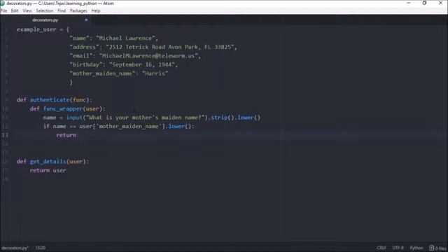 Decorators Python Programming Tutorial смотреть онлайн