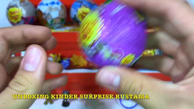 18 Шаров Сюрпризов, обзор Большой Коллекции. Unboxing Chocolate Balls with Surprise смотреть онлайн