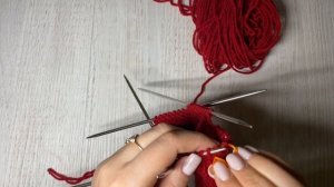 ВАРЕЖКИ СПИЦАМИ\\ПРОСТОЙ ТОПОВЫЙ УЗОР