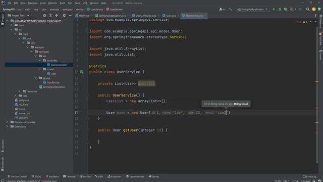 How to create an REST API in Spring boot using Java смотреть онлайн
