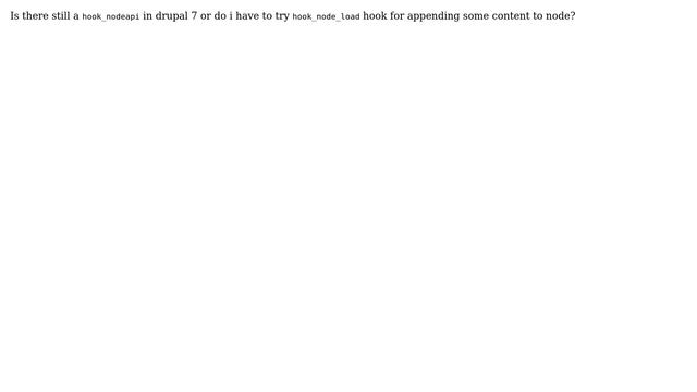 Drupal: Is there node api hook in drupal 7 смотреть онлайн