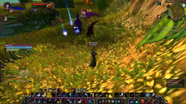 Classic WoW Levelling in Stranglethorn - Hunter Mage Duo смотреть онлайн