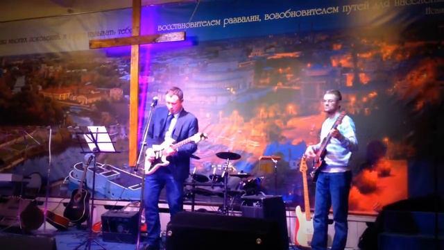 Блюзон, фрагмент соло. Гусев А, Илья Пышный, лупер Boss RC-3 смотреть онлайн