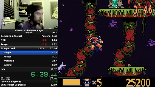 X-Men: Wolverine's Rage (GBC) Speedrun in 12:30 смотреть онлайн