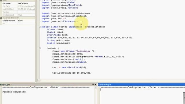 Mini class project of Calculator (Code in java) ITGuideline.com смотреть онлайн