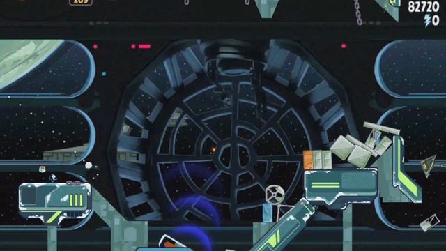 Angry Birds Star Wars 6-20 Death Star 2 Walkthrough 3 Stars смотреть онлайн