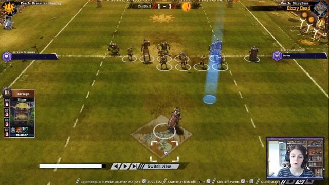 Blood Bowl 2: Undead One Turn Touchdown?? смотреть онлайн