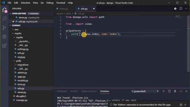 Writing your first Django app #2 смотреть онлайн