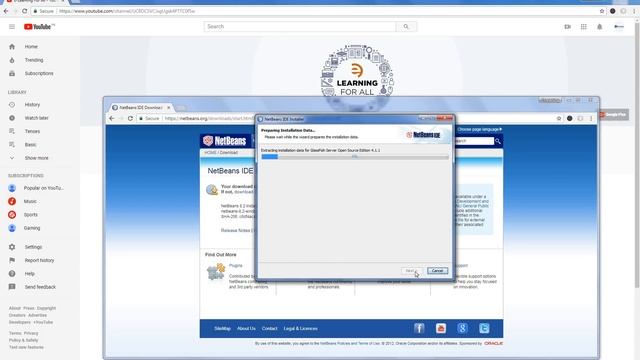 How to install the Netbeans IDE and Java JDK on Windows 8 / 8.1 or Windows 10 смотреть онлайн