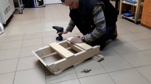 Стремянка из обрезков фанеры своими руками