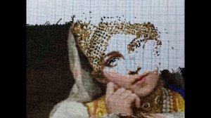 ЭстЭ «Боярышня».(Процесс вышивки. Готовая работа). #эстэ #боярышня