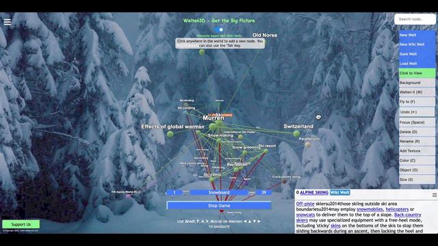 Visualising Wikipedia with Welten3D Mindmaps - Make the Link смотреть онлайн